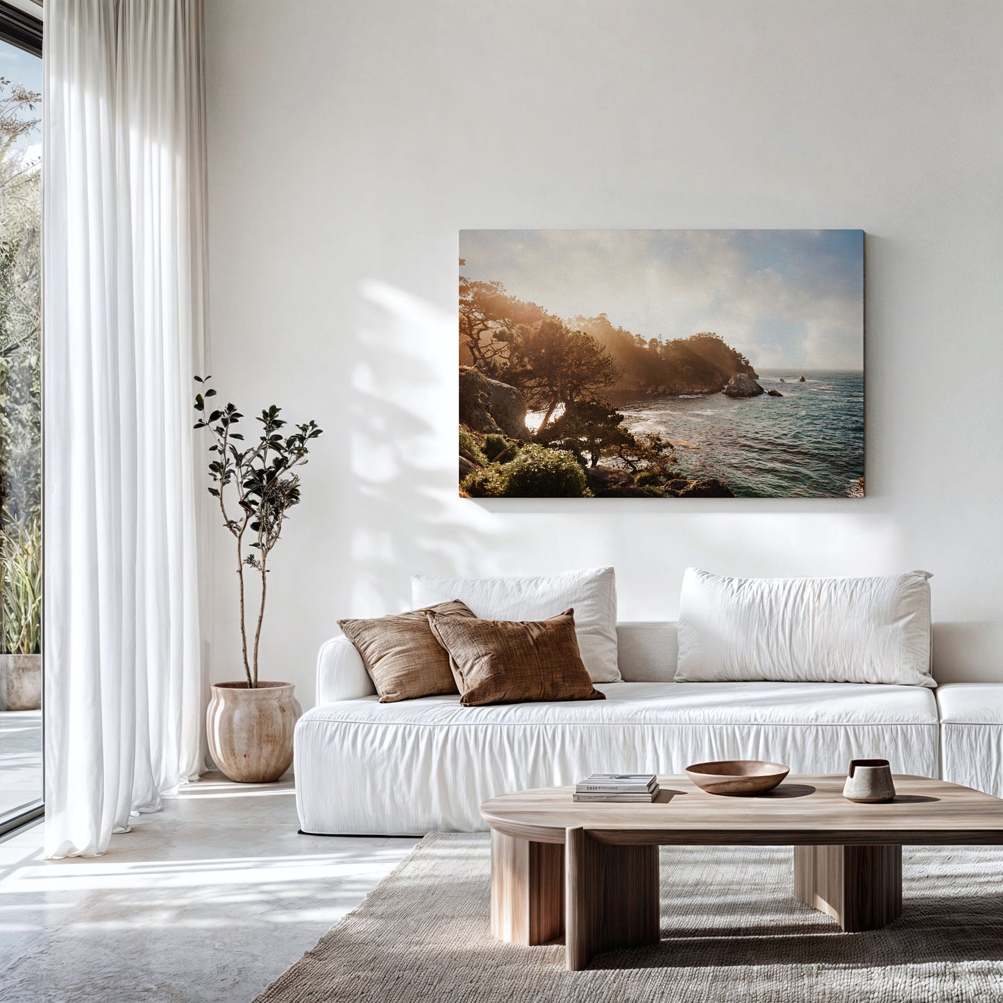 Point Lobos Canvas | California Coastal Print | 17 Mile