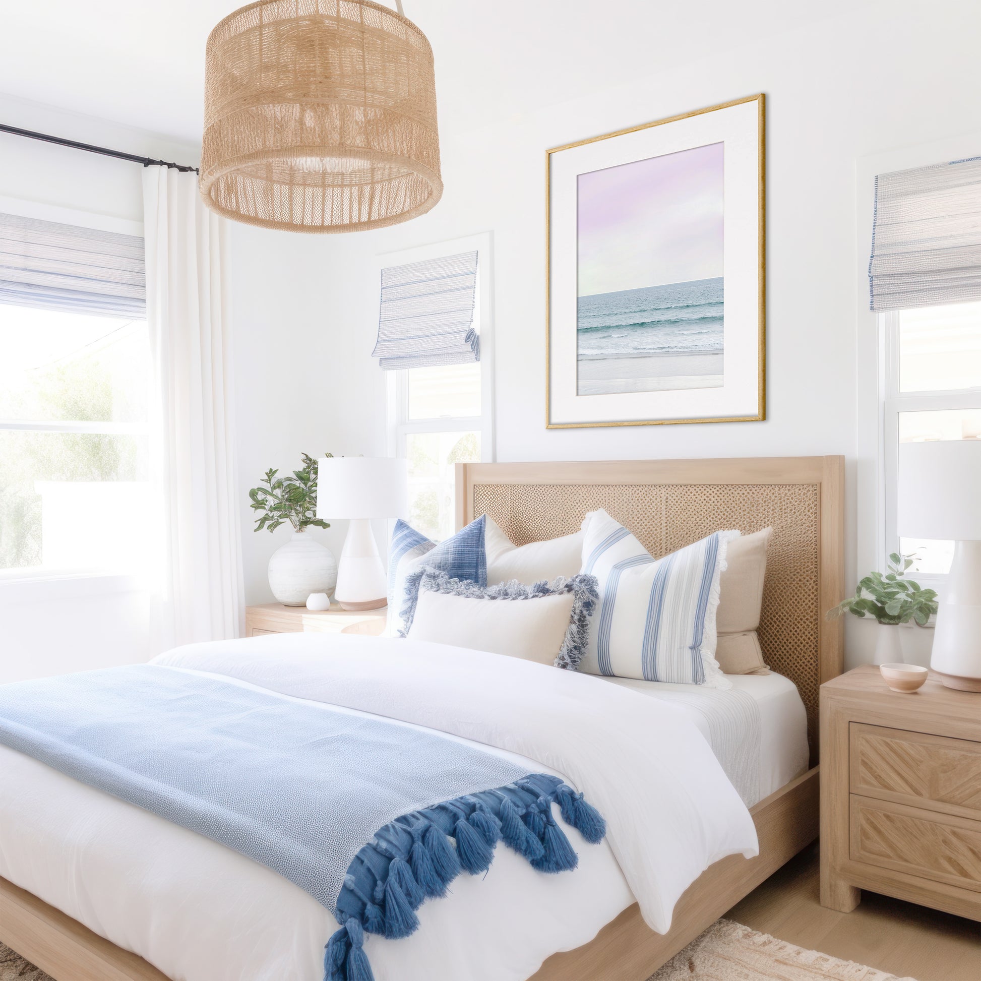 Ocean Wall Art | Dreamy Ocean Canvas | 17 Mile