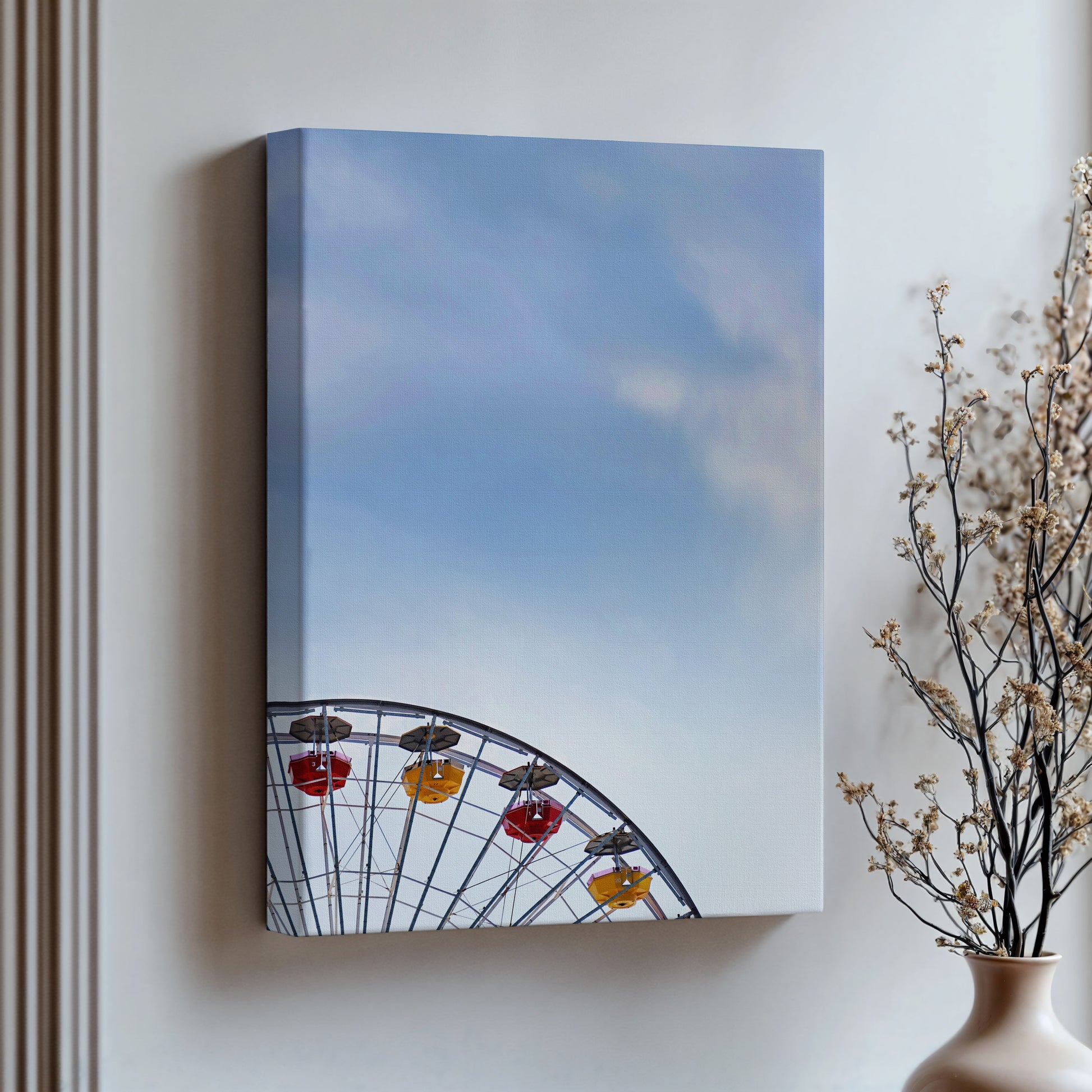 Ferris Wheel Canvas | Ferris Wheel Print | 17 Mile