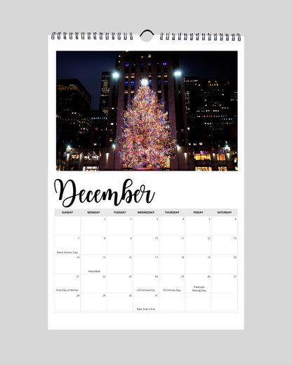 Photo Wall Calendar | Wall Hanging Calendar | 17 Mile