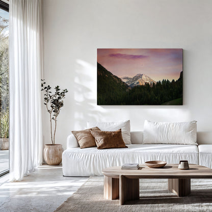 Mt. Timpanogos Mountain Canvas | Mt. Timpanogos Mountain Print | 17 Mile
