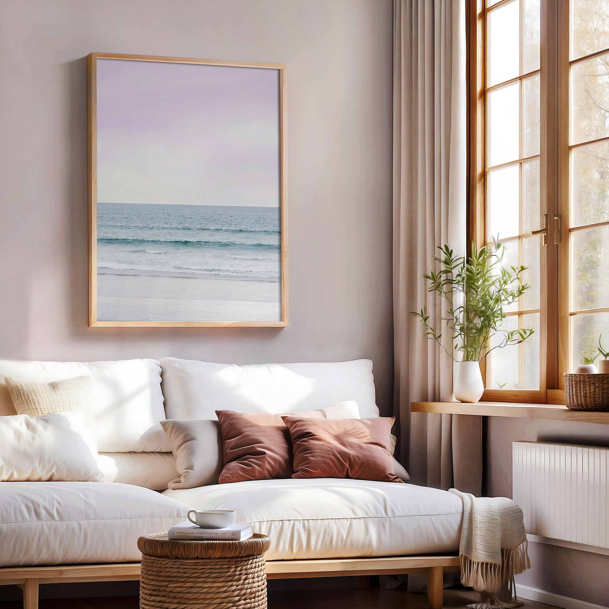 Ocean Wall Art | Dreamy Ocean Canvas | 17 Mile