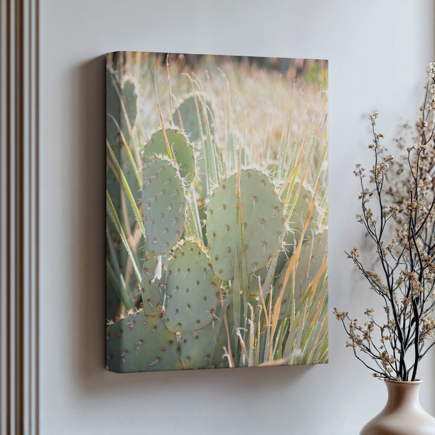 Prickly Pear Cactus Canvas | Prickly Pear Cactus Print | 17 Mile
