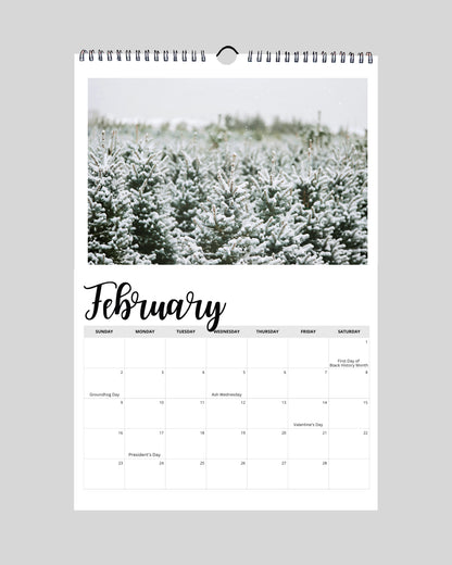 Photo Wall Calendar | Wall Hanging Calendar | 17 Mile