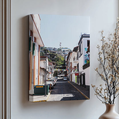 Puerto Vallarta Street Canvas | Puerto Vallarta Street Print | 17 Mile