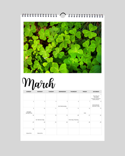 Photo Wall Calendar | Wall Hanging Calendar | 17 Mile