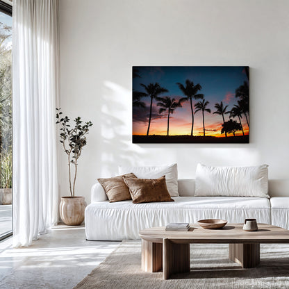 Stylish Home Decor Canvas | Palm Tree Canvas | 17 Mile