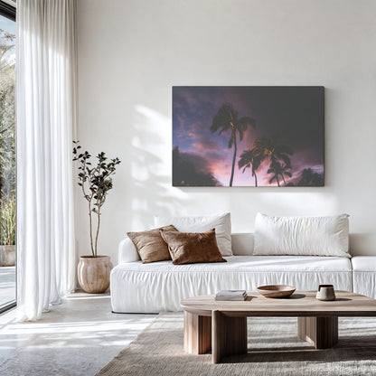 Swaying Palms Canvas | Wall Art Canvas | 17 Mile