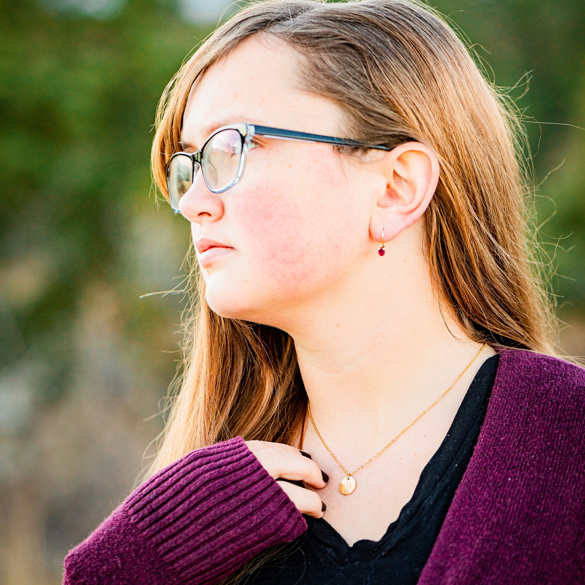 Pine Tree Necklace | Stainless Steel Necklace | 17 Mile