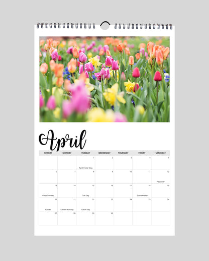 Photo Wall Calendar | Wall Hanging Calendar | 17 Mile