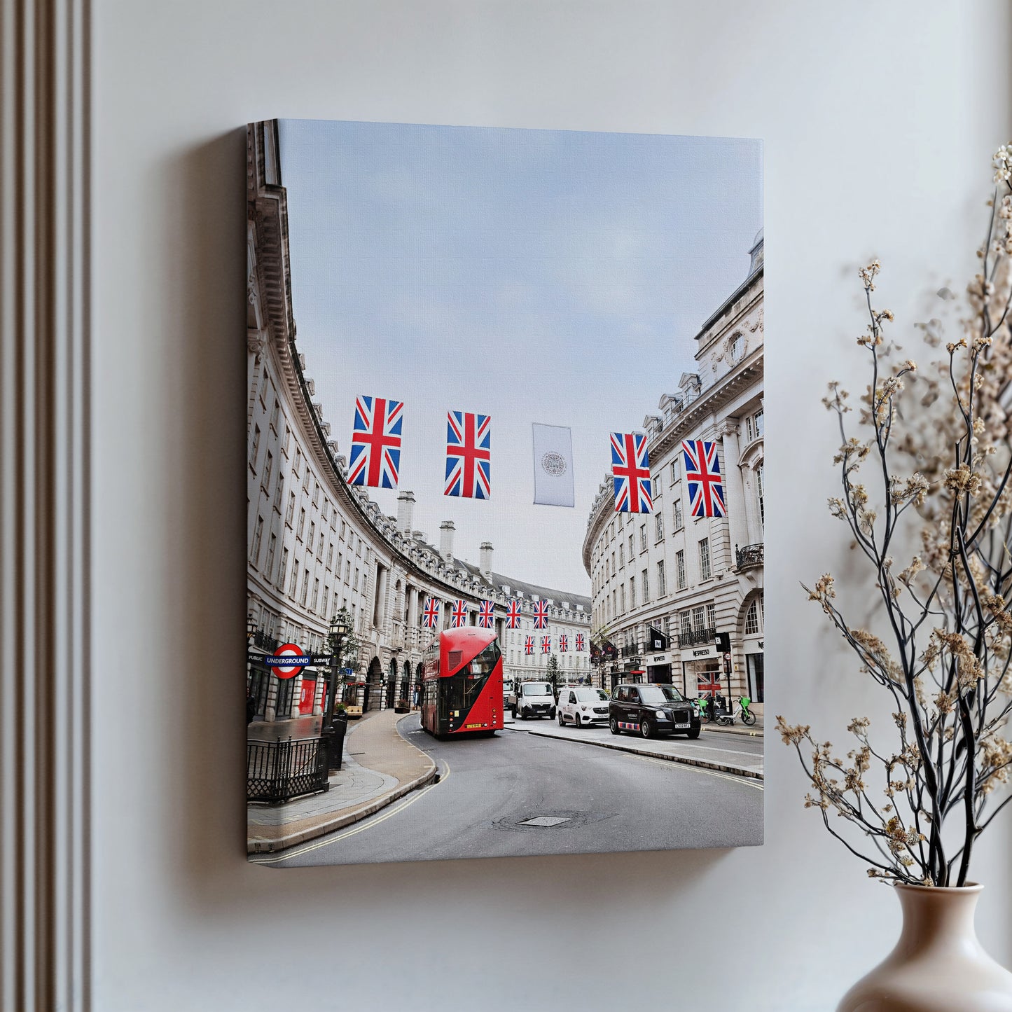London Street Print | London Streets Canvas | 17 Mile