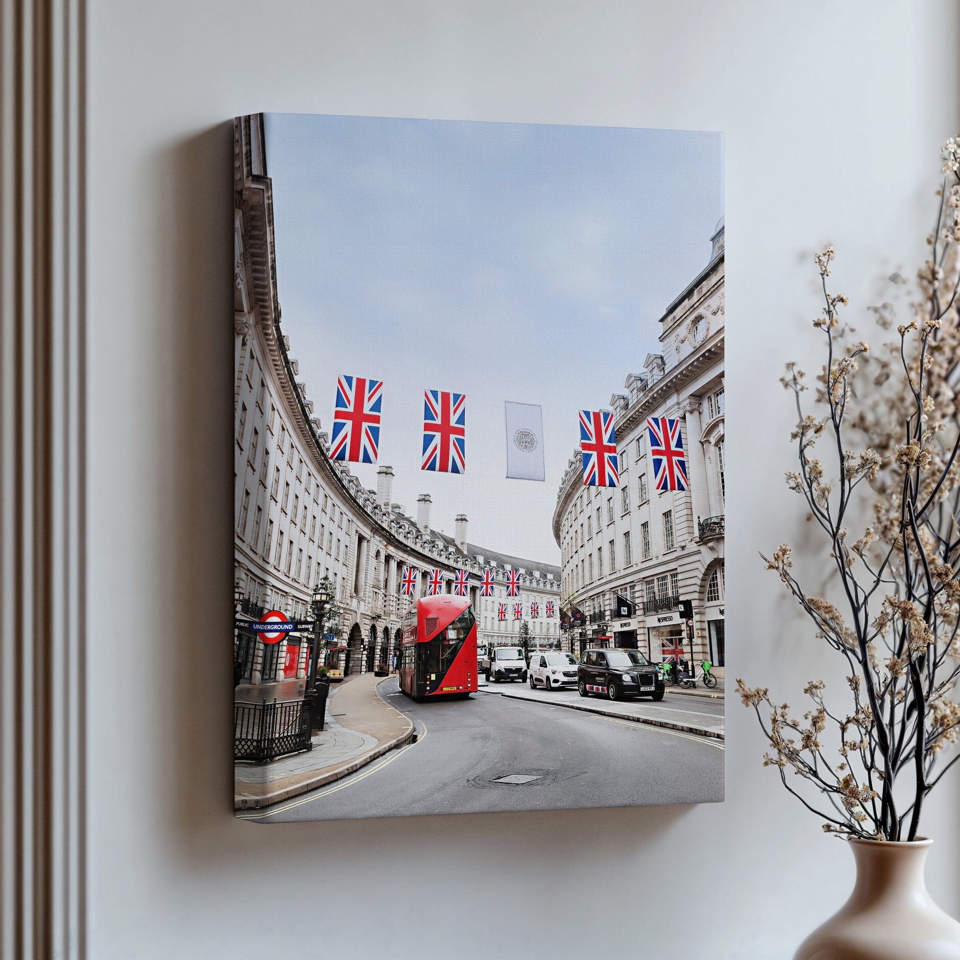 London Street Print | London Streets Canvas | 17 Mile