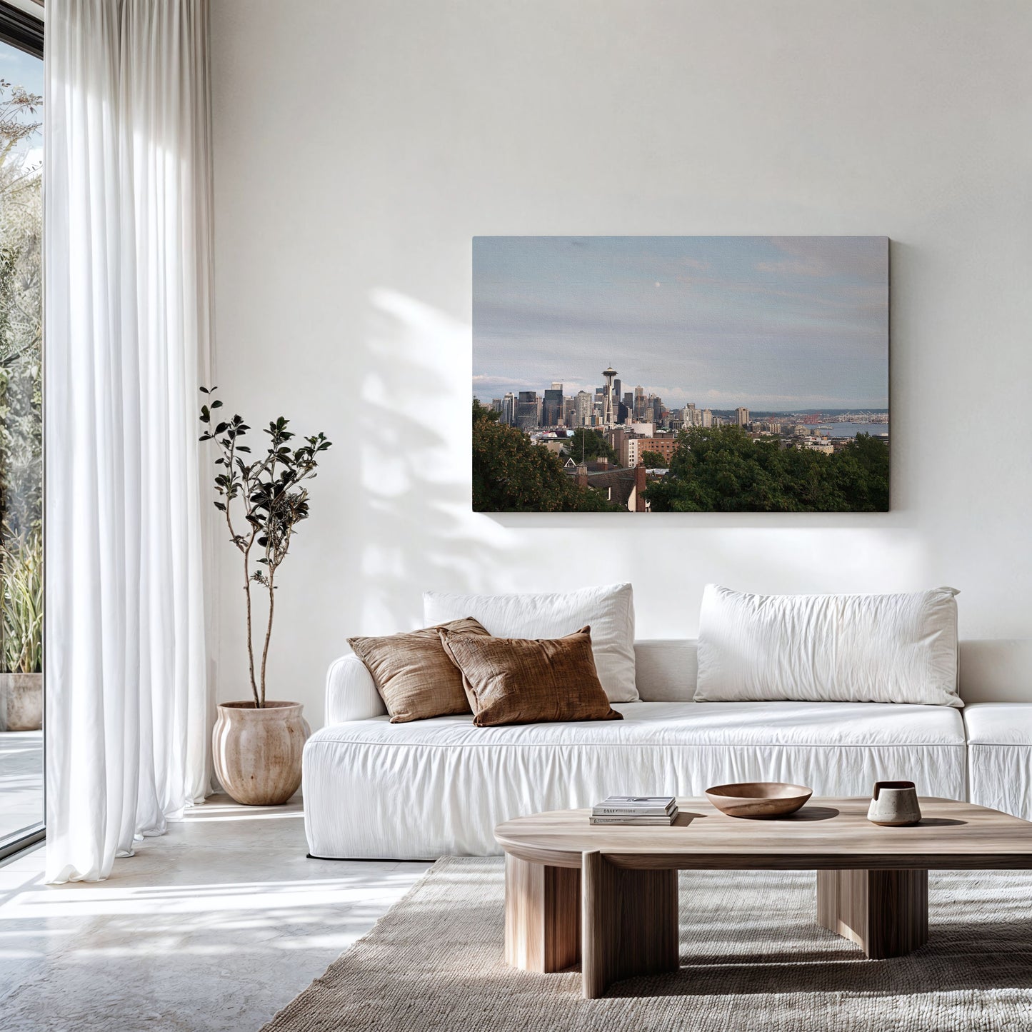 Space Needle Print | Space Needle Canvas | 17 Mile