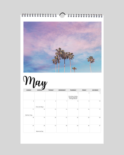 Photo Wall Calendar | Wall Hanging Calendar | 17 Mile