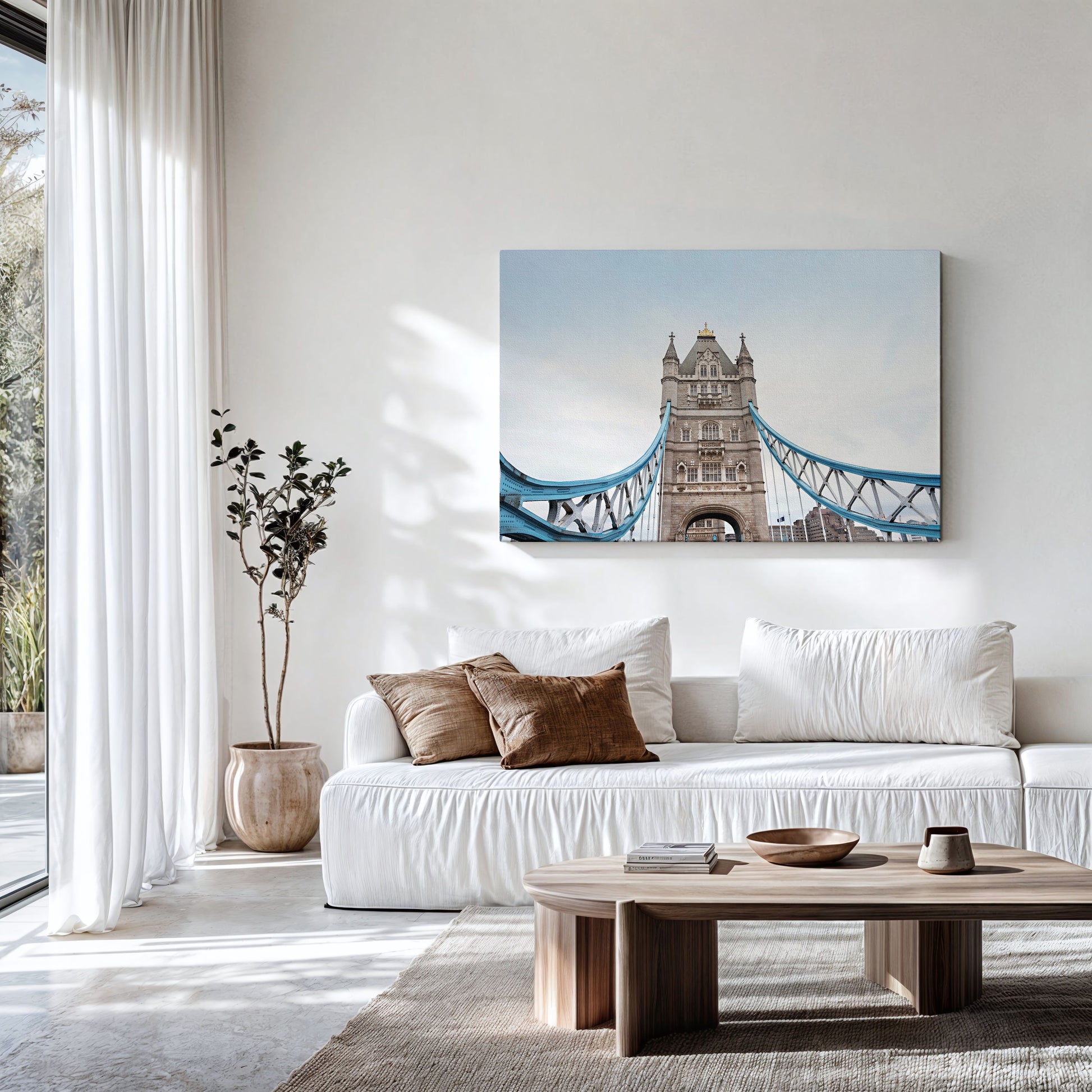 London Landmark Print | London Bridge Canvas | 17 Mile