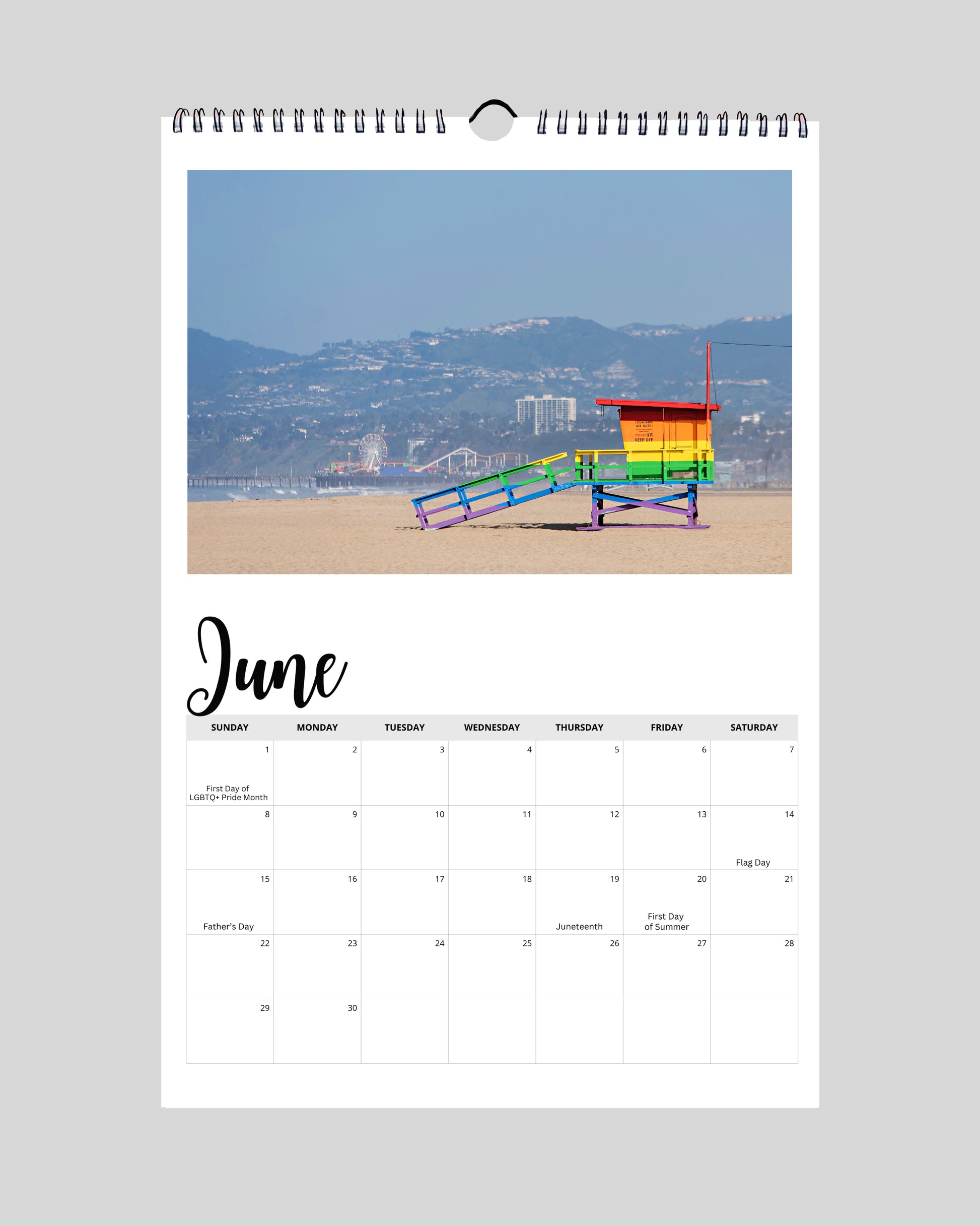 Photo Wall Calendar | Wall Hanging Calendar | 17 Mile