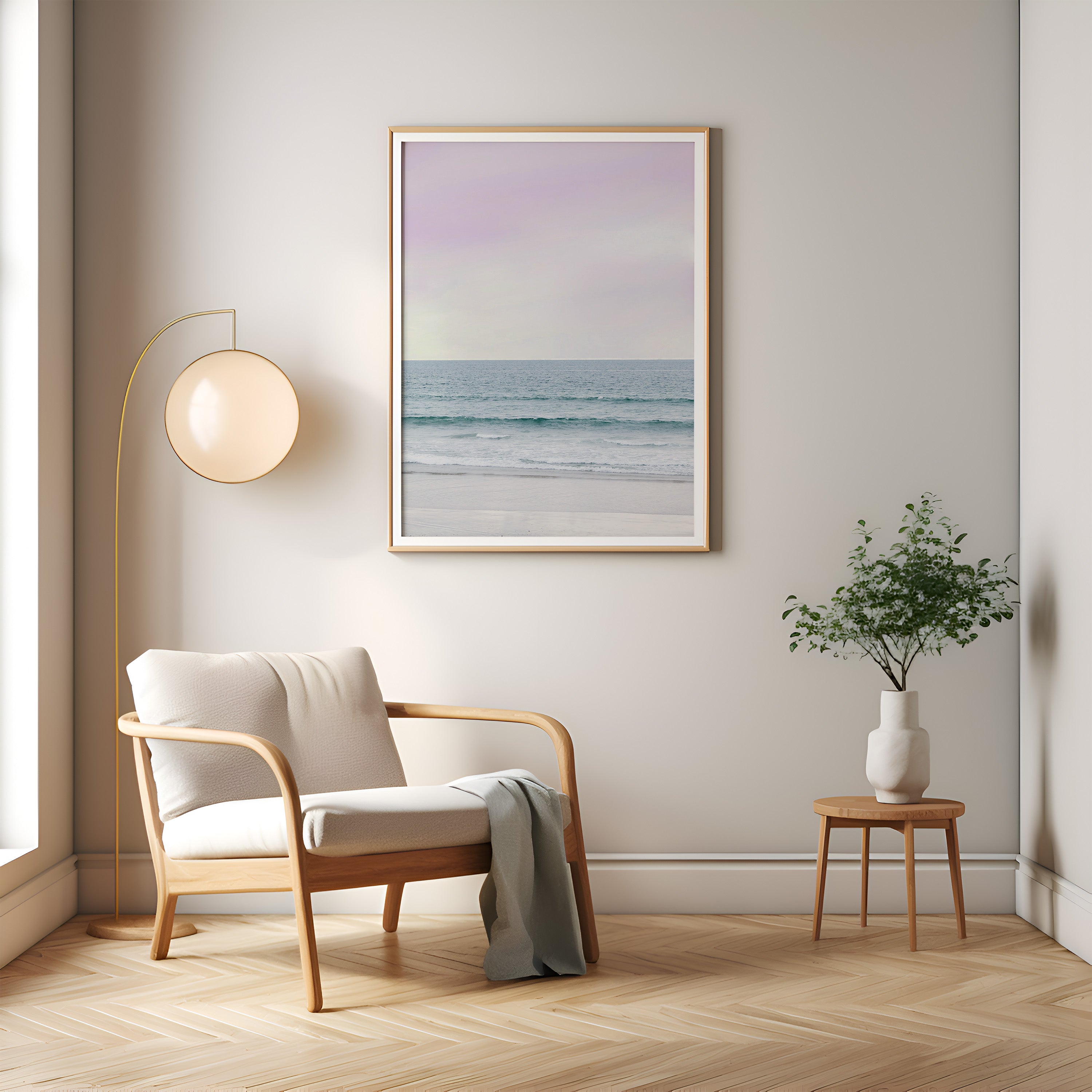 Ocean Wall Art | Dreamy Ocean Canvas | 17 Mile