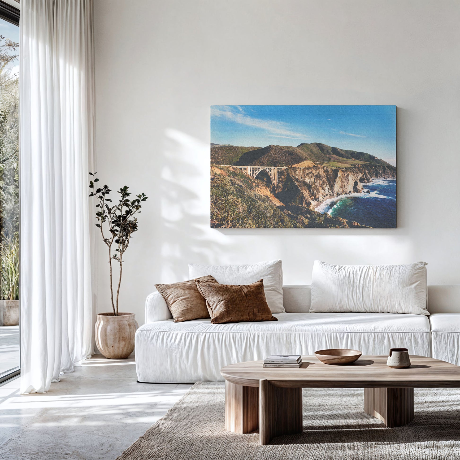 Bixby Bridge Canvas | Bixby Bridge Print | 17 Mile
