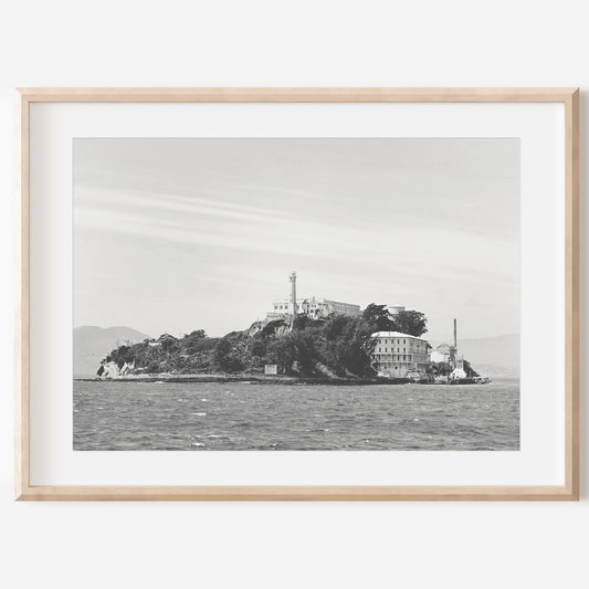 Alcatraz Wall Art | Alcatraz Island Canvas | 17 Mile