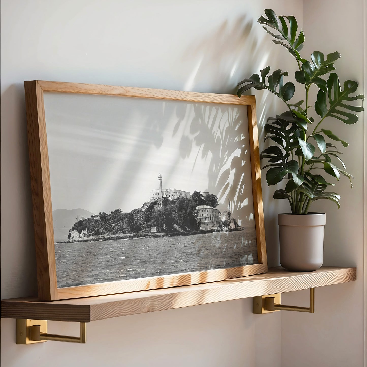 Alcatraz Wall Art | Alcatraz Island Canvas | 17 Mile