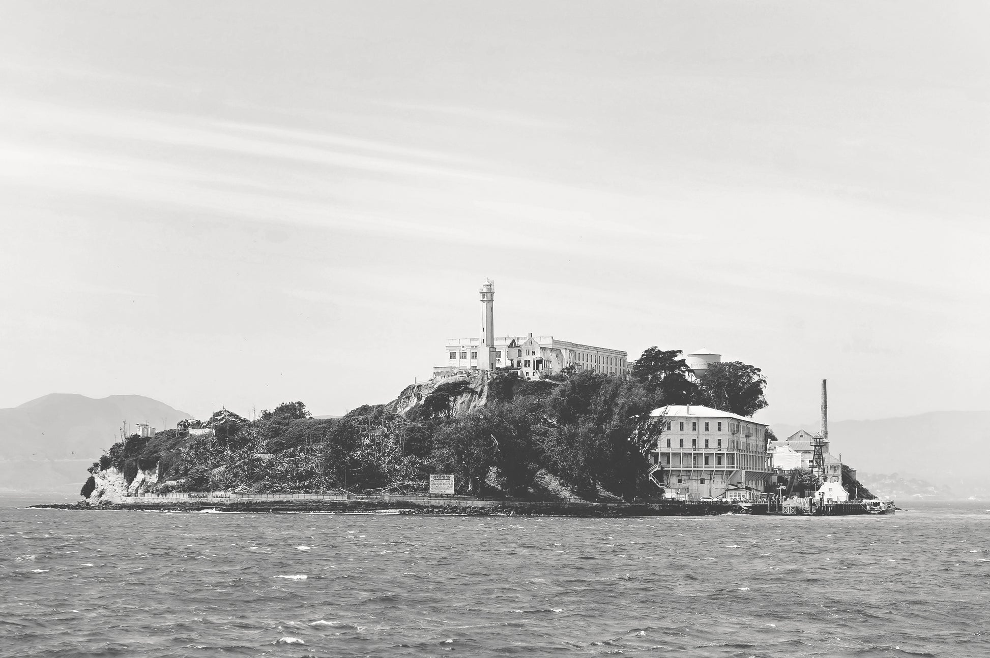 Alcatraz Wall Art | Alcatraz Island Canvas | 17 Mile