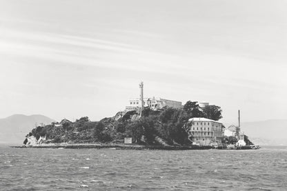 Alcatraz Wall Art | Alcatraz Island Canvas | 17 Mile