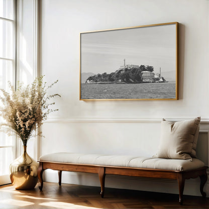 Alcatraz Wall Art | Alcatraz Island Canvas | 17 Mile