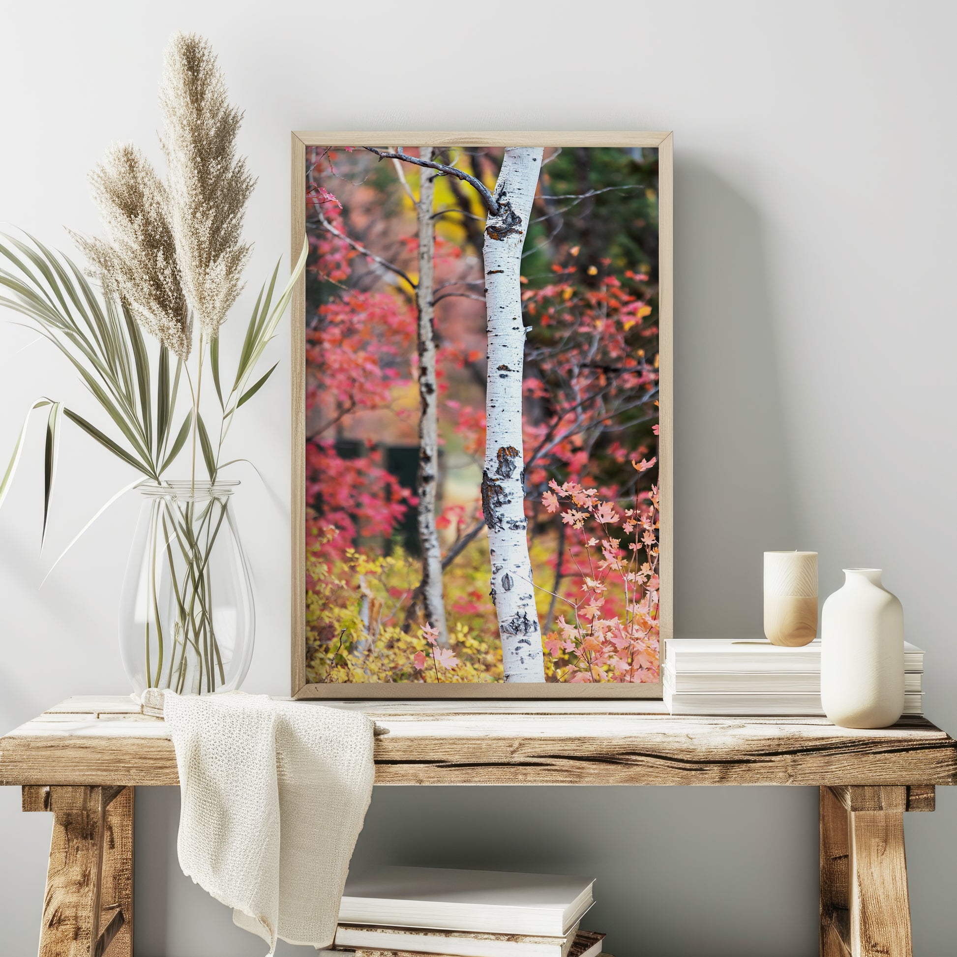 Fall Aspen Trees Print | Utah Fall Photography | 17 Mile