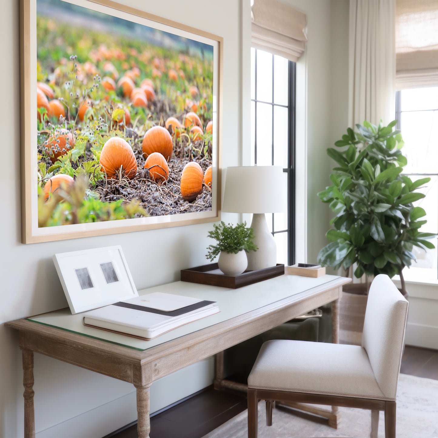 Autumn Pumpkin Patch Print | Utah Fall Photography | 17 Mile