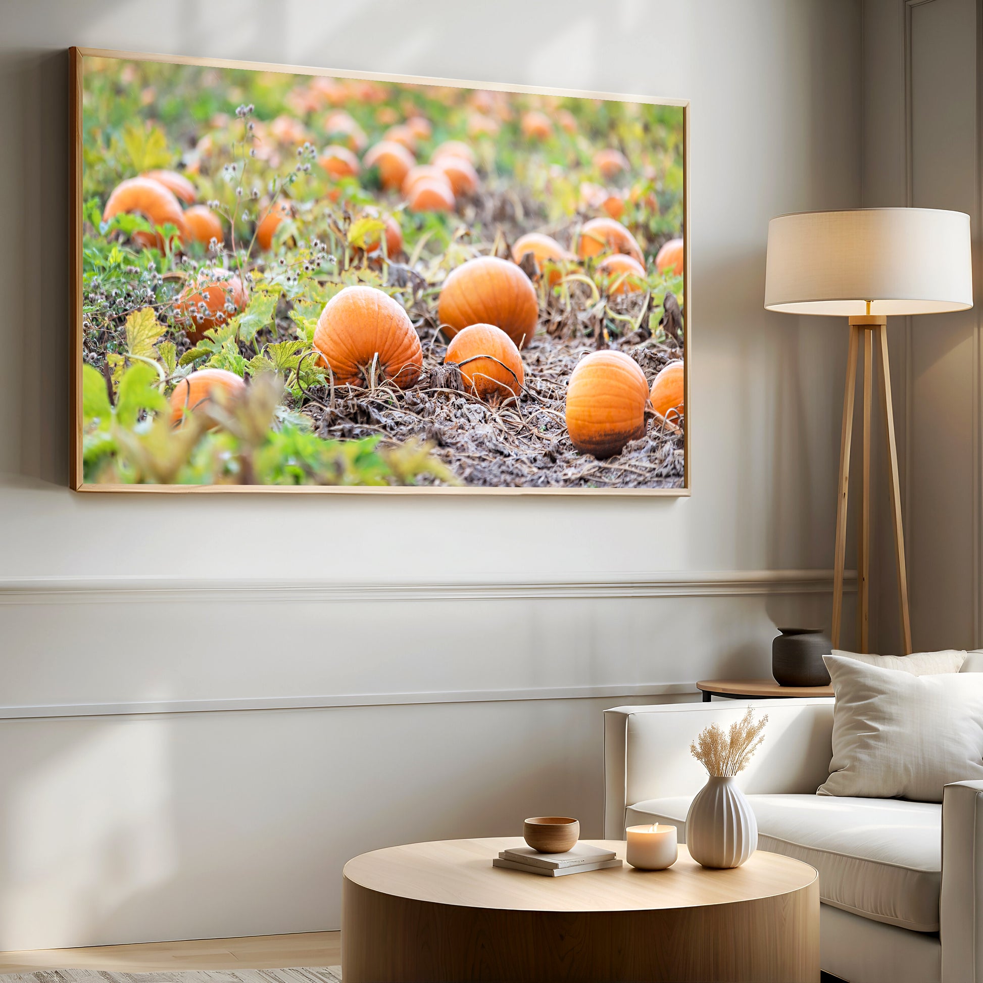Autumn Pumpkin Patch Print | Utah Fall Photography | 17 Mile