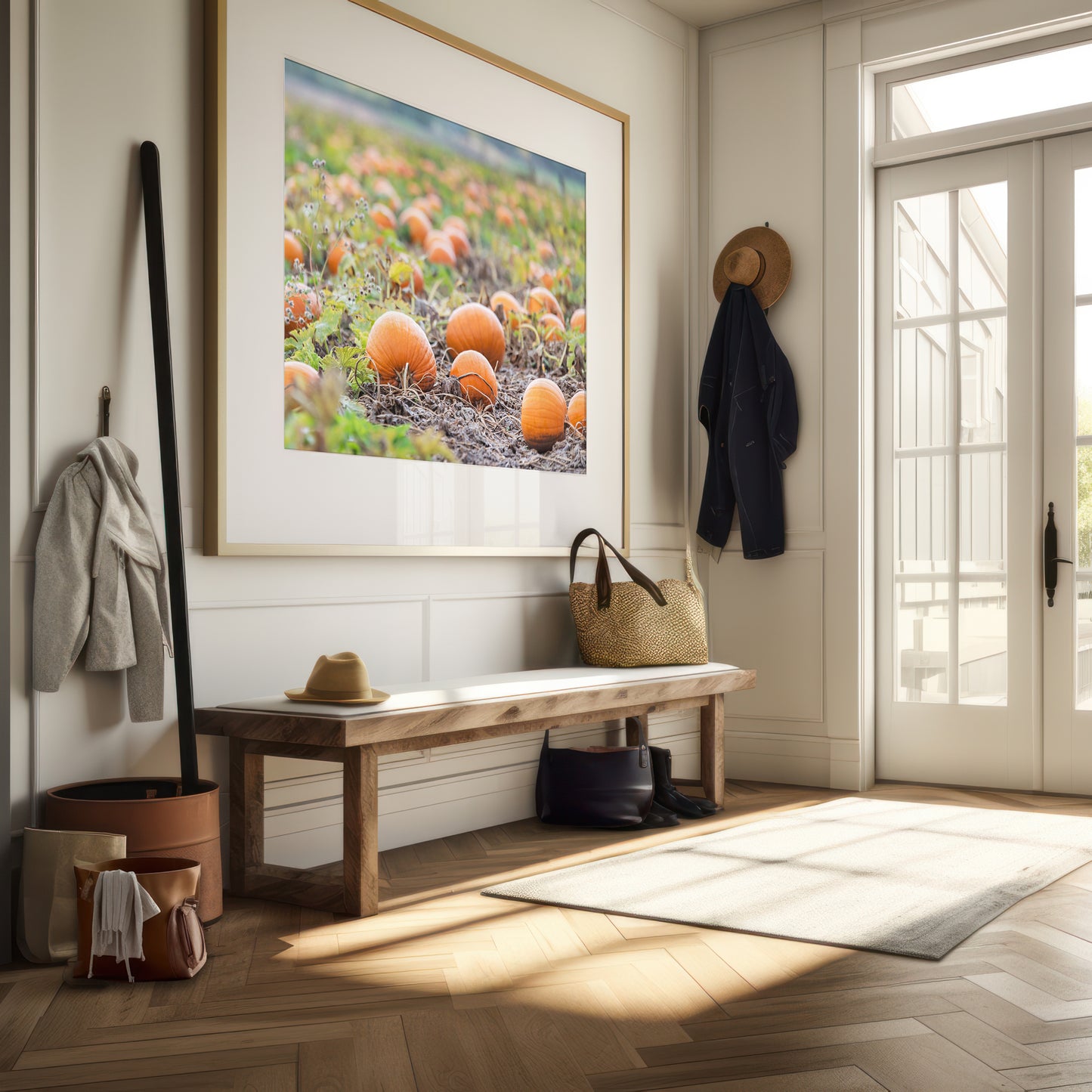 Autumn Pumpkin Patch Print | Utah Fall Photography | 17 Mile