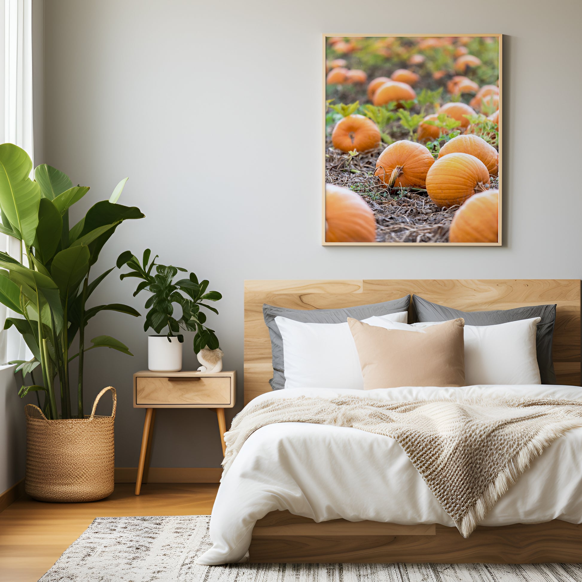 Countryside Pumpkin Patch Print | Utah Fall Photography | 17 Mile