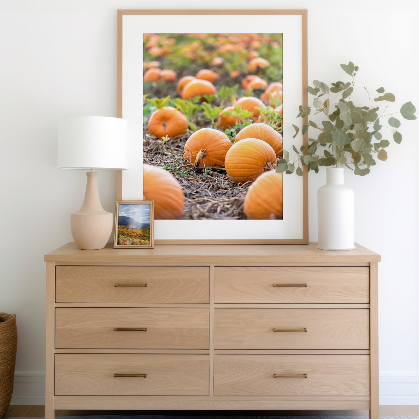 Countryside Pumpkin Patch Print | Utah Fall Photography | 17 Mile