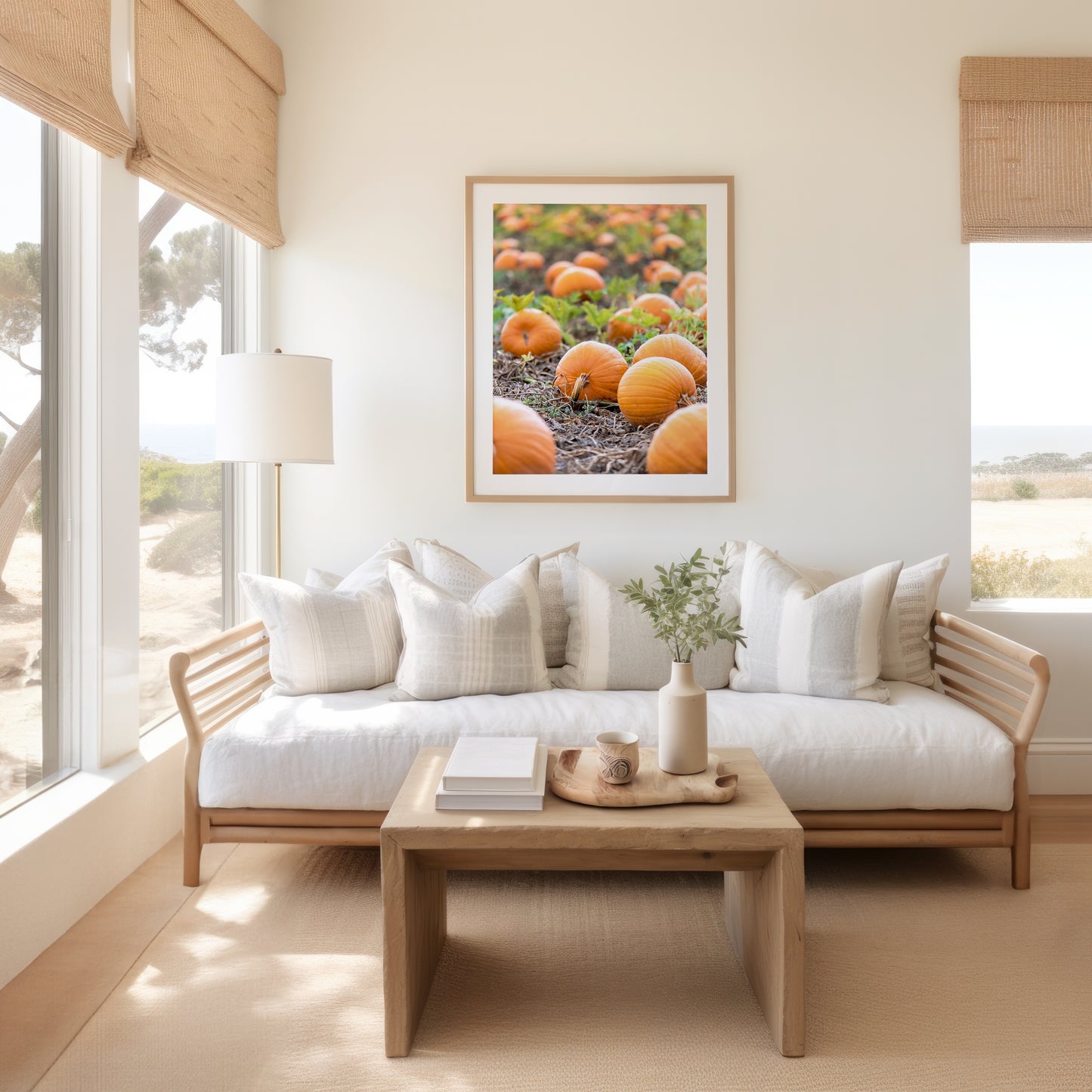 Countryside Pumpkin Patch Print | Utah Fall Photography | 17 Mile