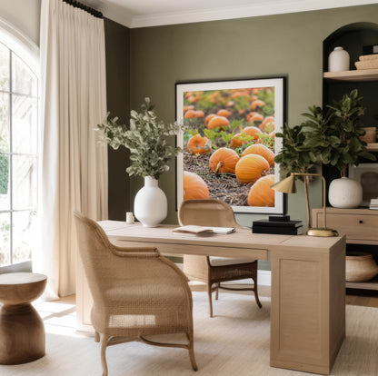 Countryside Pumpkin Patch Print | Utah Fall Photography | 17 Mile