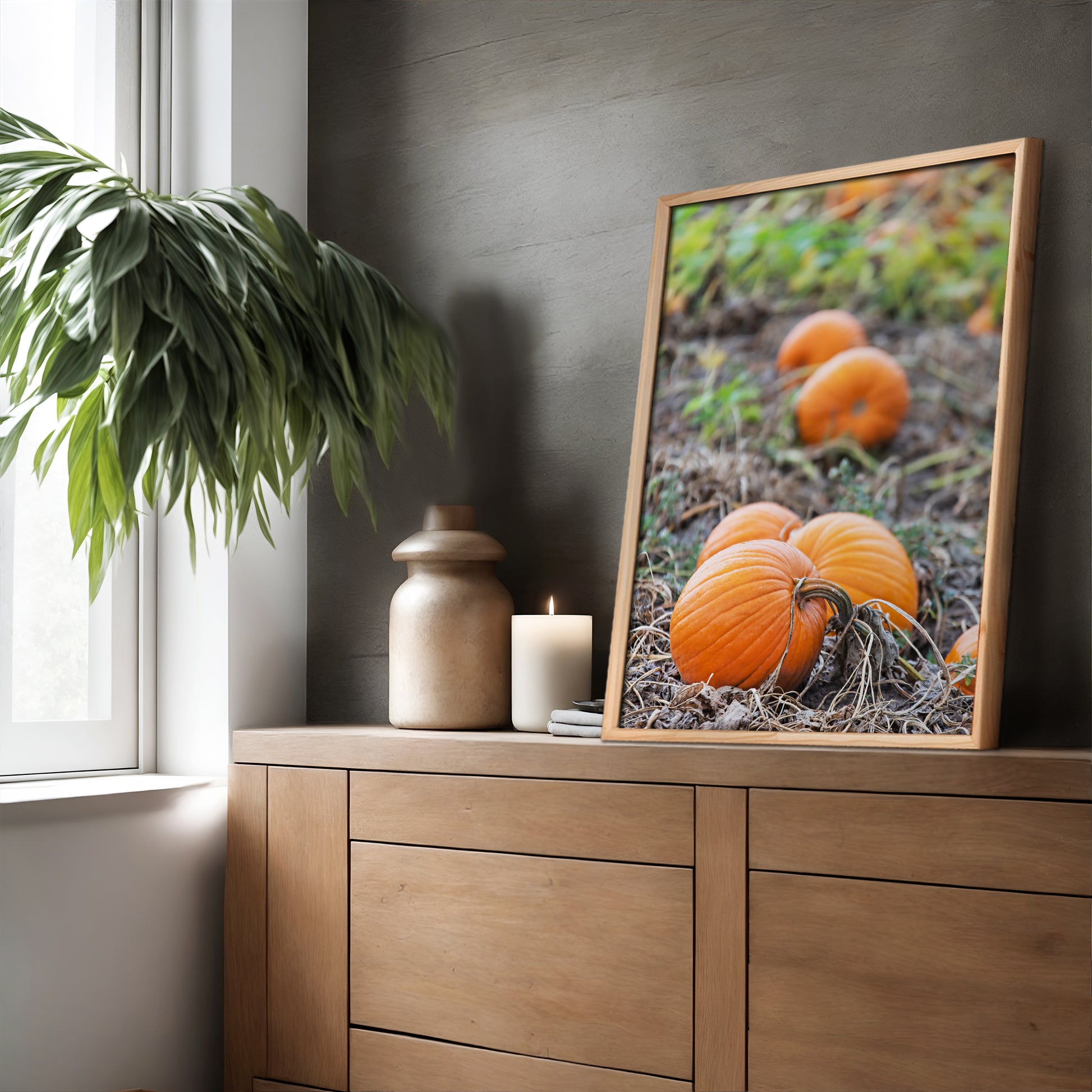 Cozy Fall Pumpkin Patch Print | Utah Fall Photography | 17 Mile