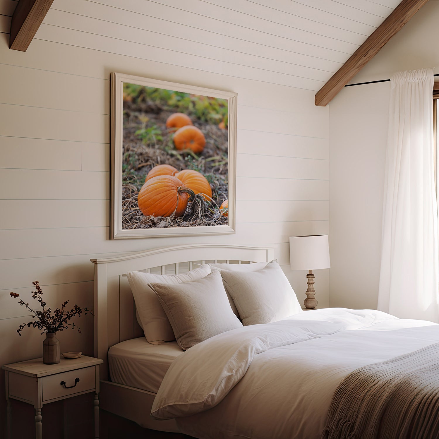 Cozy Fall Pumpkin Patch Print | Utah Fall Photography | 17 Mile