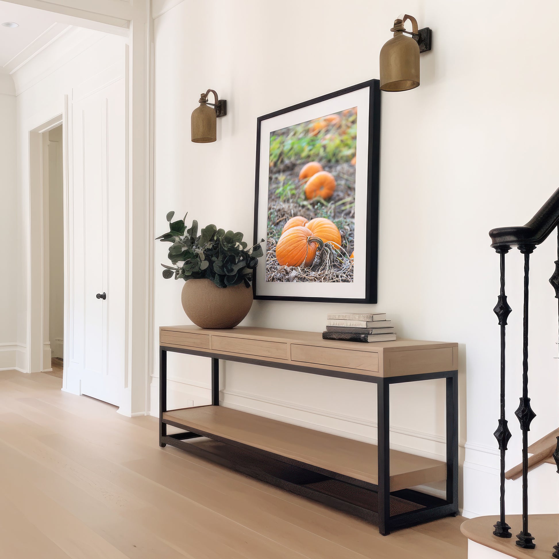 Cozy Fall Pumpkin Patch Print | Utah Fall Photography | 17 Mile