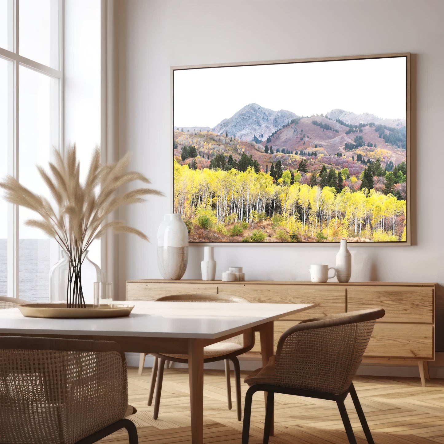 Utah Autumn Mountain Print | Fall Landscape Photography | 17 Mile