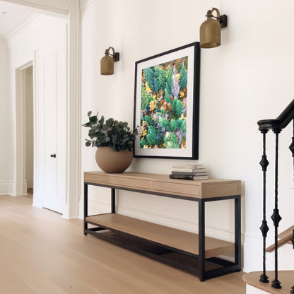 Autumn Forest Aerial Print | Fall Landscape Photography | 17 Mile