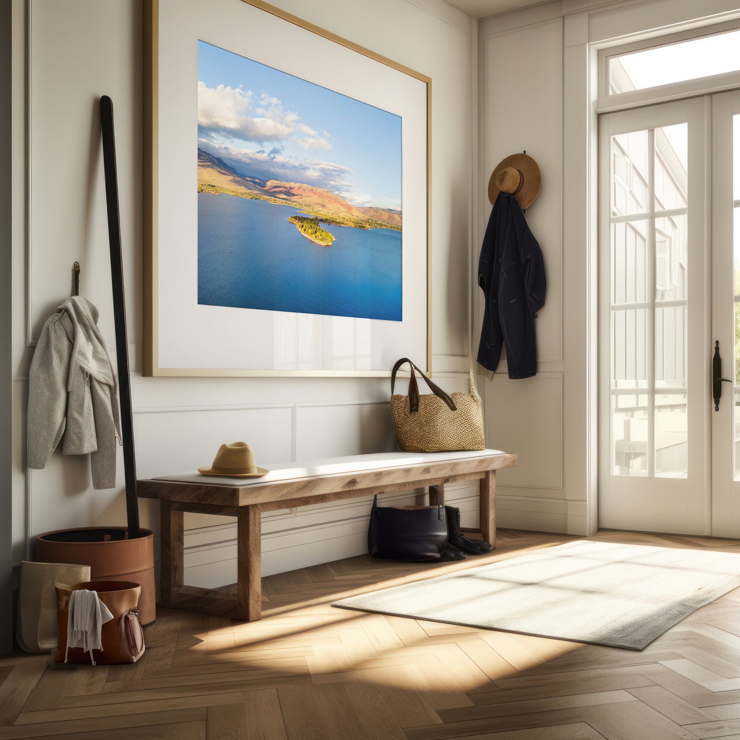 Utah Autumn Lake Print | Utah Fall Photography | 17 Mile