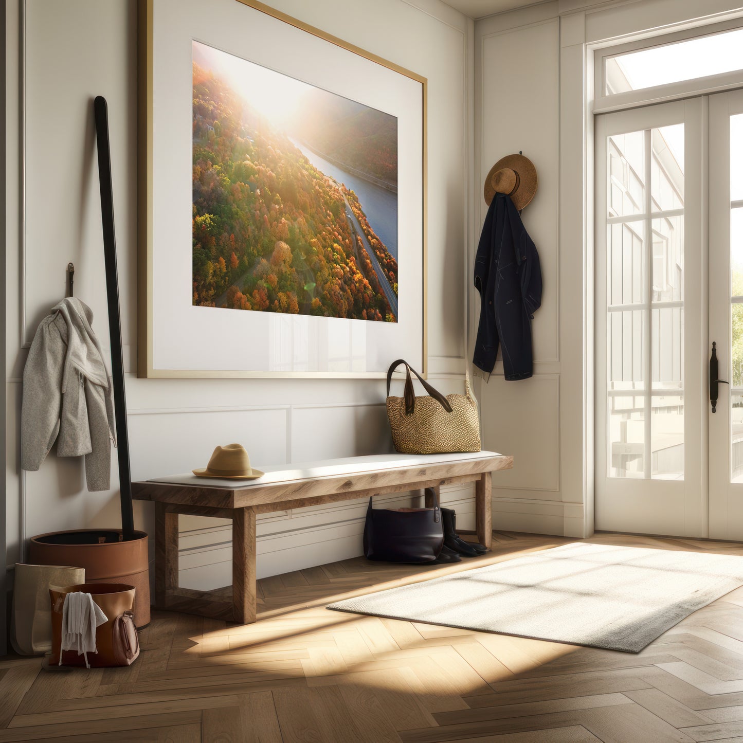 Autumn Mountain Sunset Print | Fall Nature Photography | 17 Mile