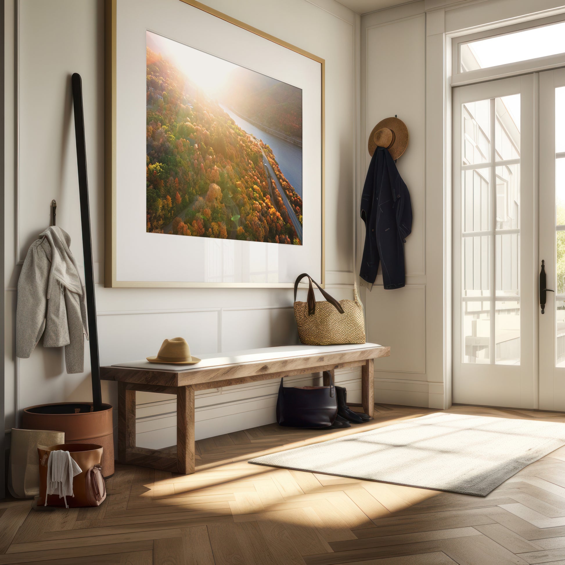 Autumn Mountain Sunset Print | Fall Nature Photography | 17 Mile