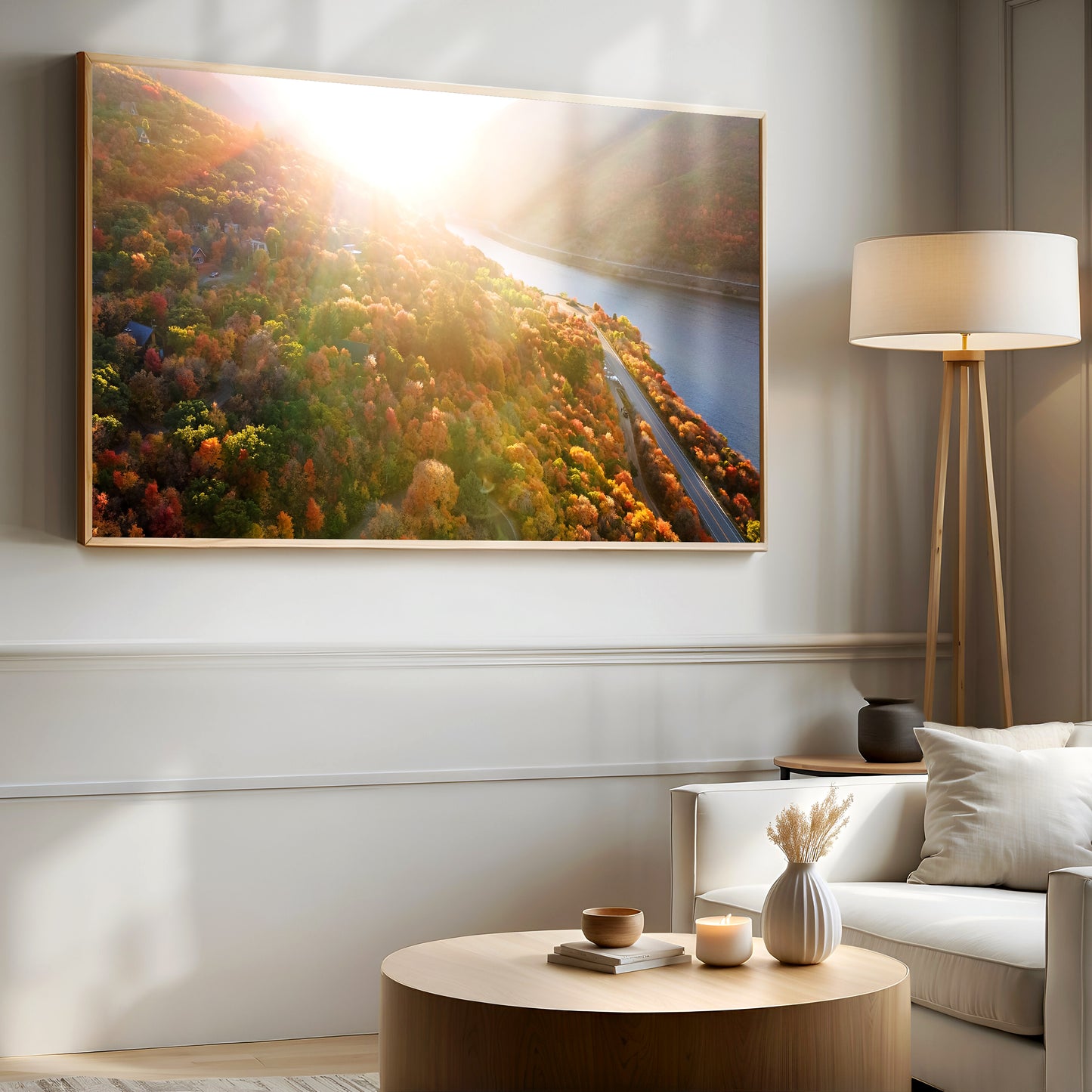 Autumn Mountain Sunset Print | Fall Nature Photography | 17 Mile