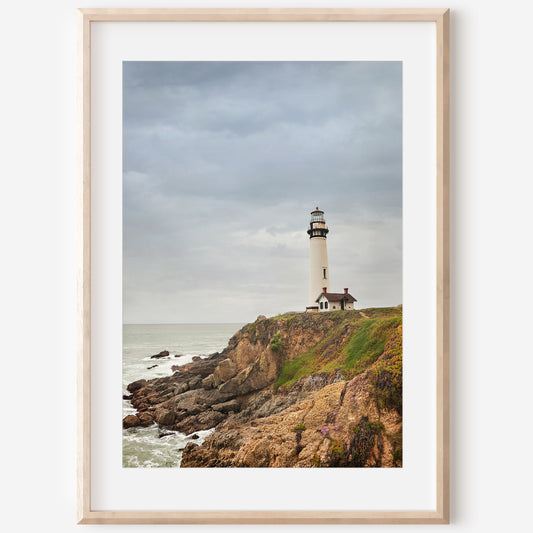 Pigeon Point Art Canvas | Lighthouse Print | 17 Mile