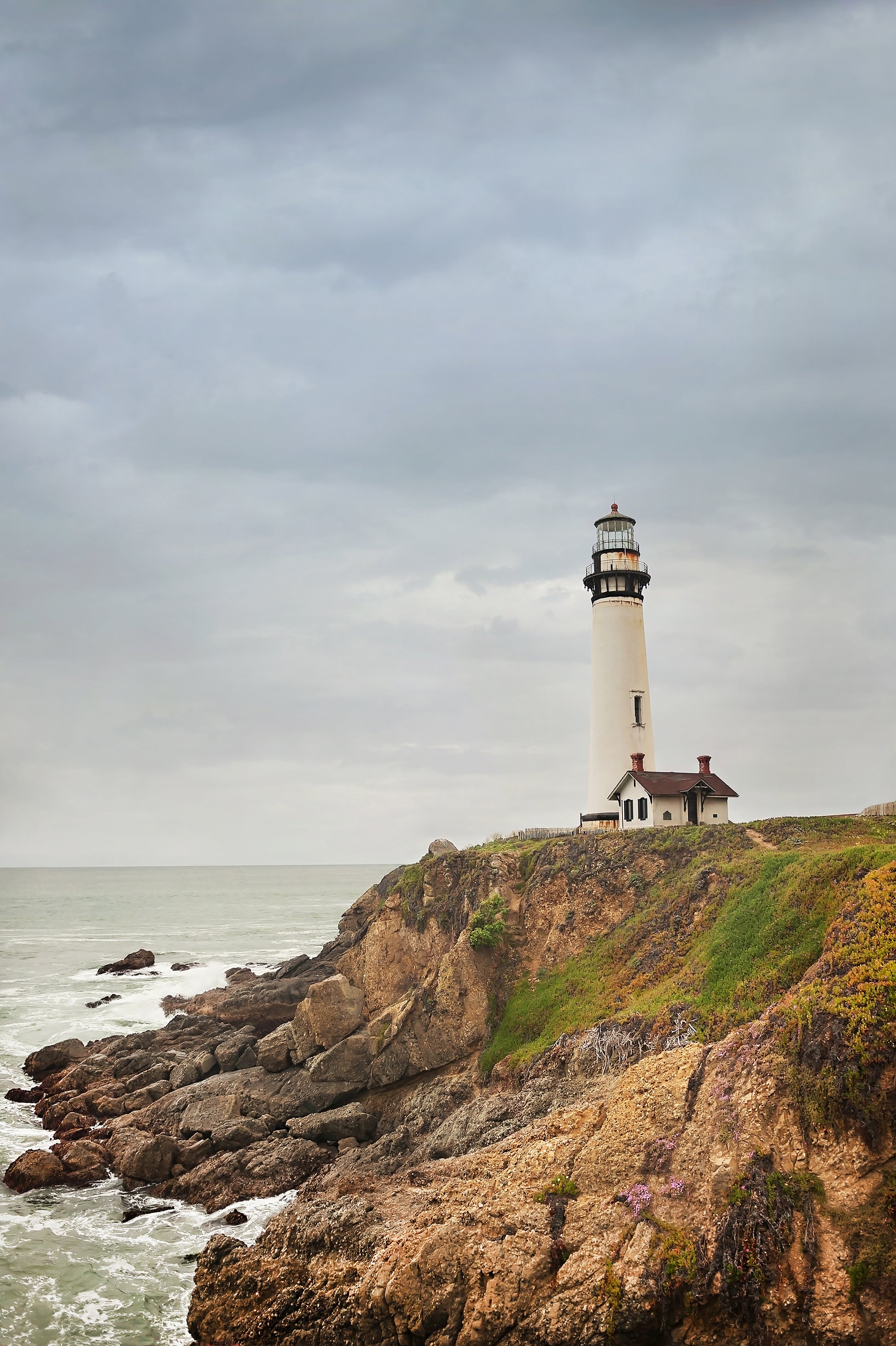 Pigeon Point Art Canvas | Lighthouse Print | 17 Mile