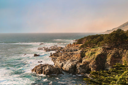 California Ocean Print | California Ocean Canvas | 17 Mile