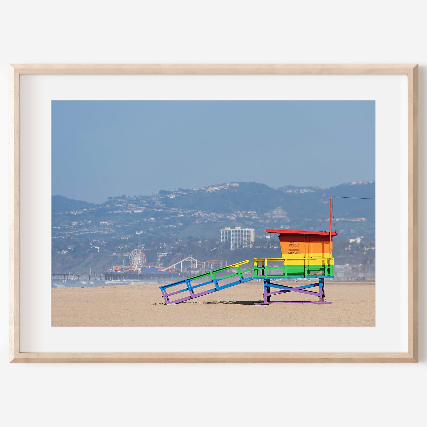 Lifeguard Tower Canvas | Lifeguard Tower Print | 17 Mile