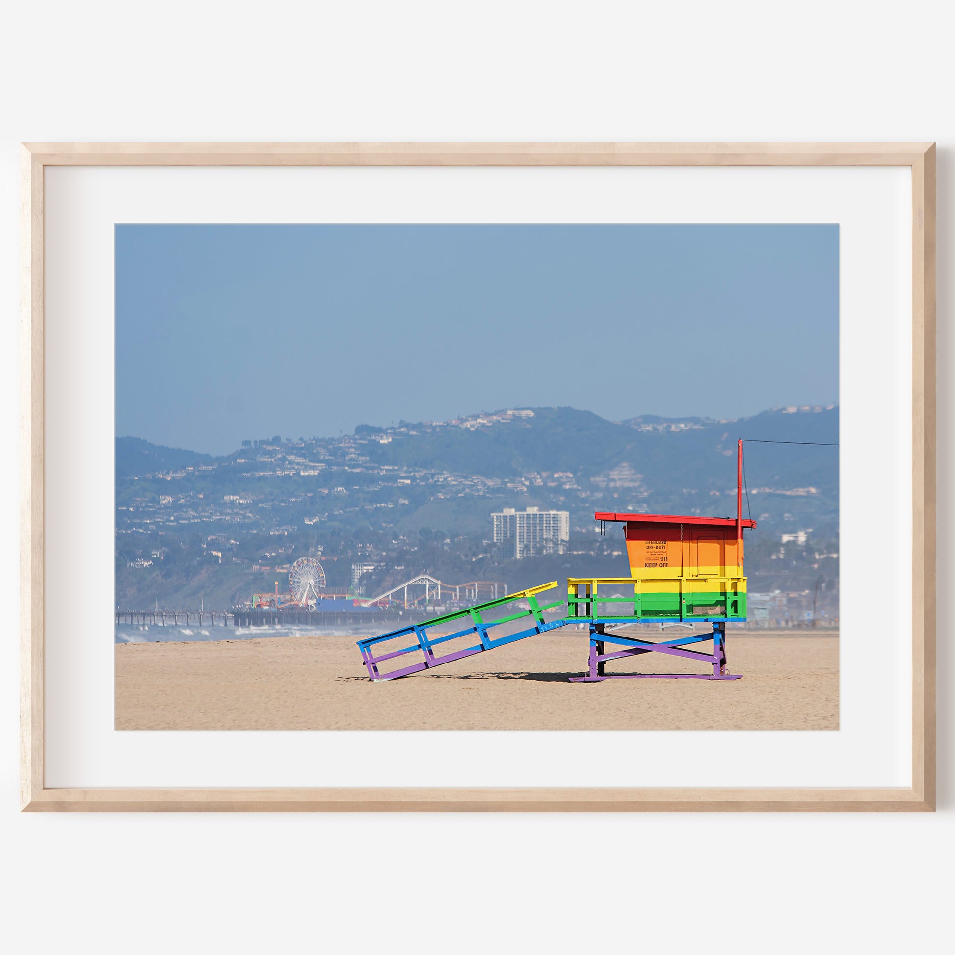 Lifeguard Tower Canvas | Lifeguard Tower Print | 17 Mile