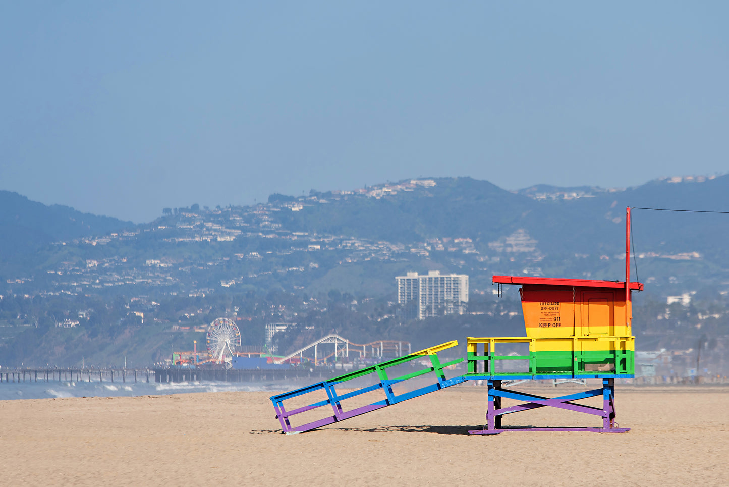 Lifeguard Tower Canvas | Lifeguard Tower Print | 17 Mile
